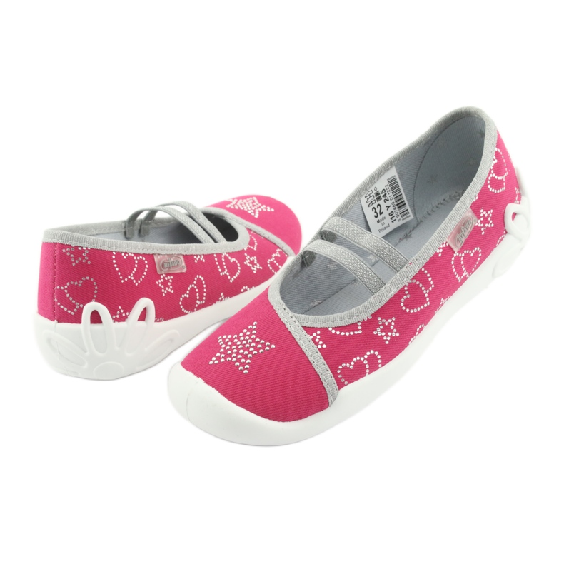Befado children's shoes 116Y245 pink grey 3