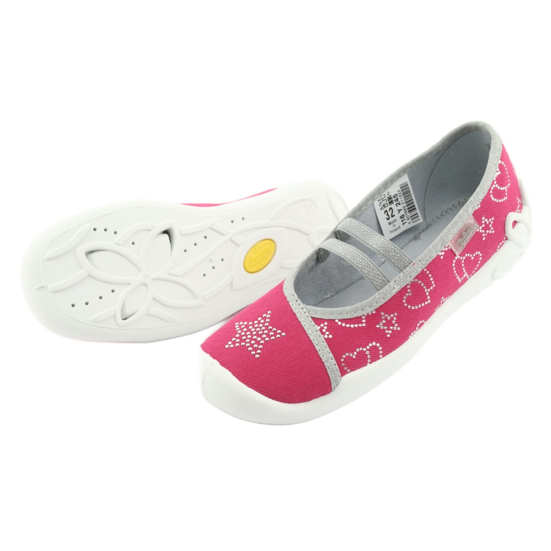 Befado children's shoes 116Y245 pink grey 4 Befado children's shoes 116Y245 pink grey 4