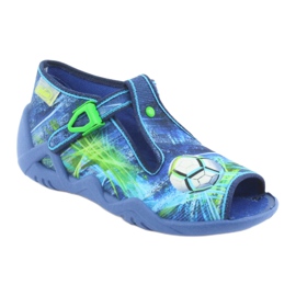 Befado children's shoes 217P098 blue green 1