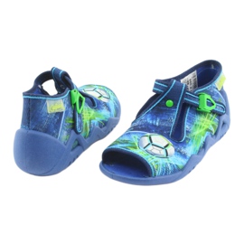 Befado children's shoes 217P098 blue green 4