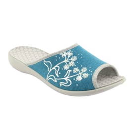Befado women's shoes pu 254D102 blue 1