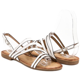 Primavera Classic White Sandals 1