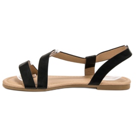 Primavera Slip-on Flat Sandals black 1