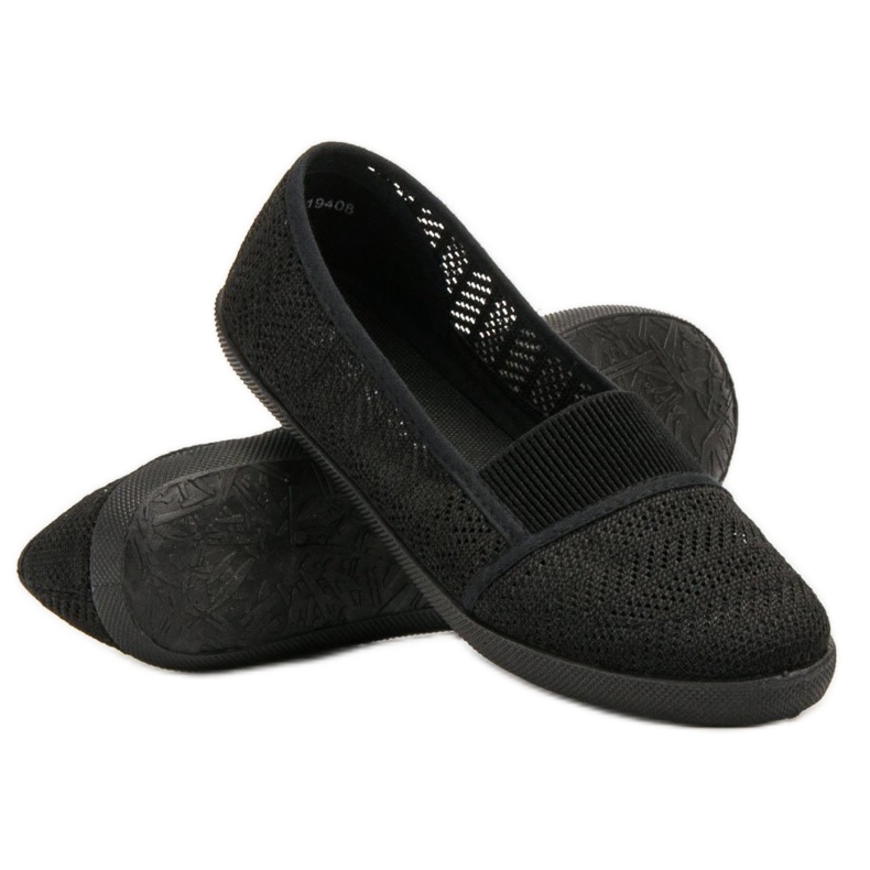 Mckeylor Textile ballerinas black 1