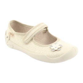 Befado children's shoes 114X288 beige golden 1 Befado children's shoes 114X288 beige golden 1