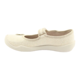 Befado children's shoes 114X288 beige golden 2 Befado children's shoes 114X288 beige golden 2