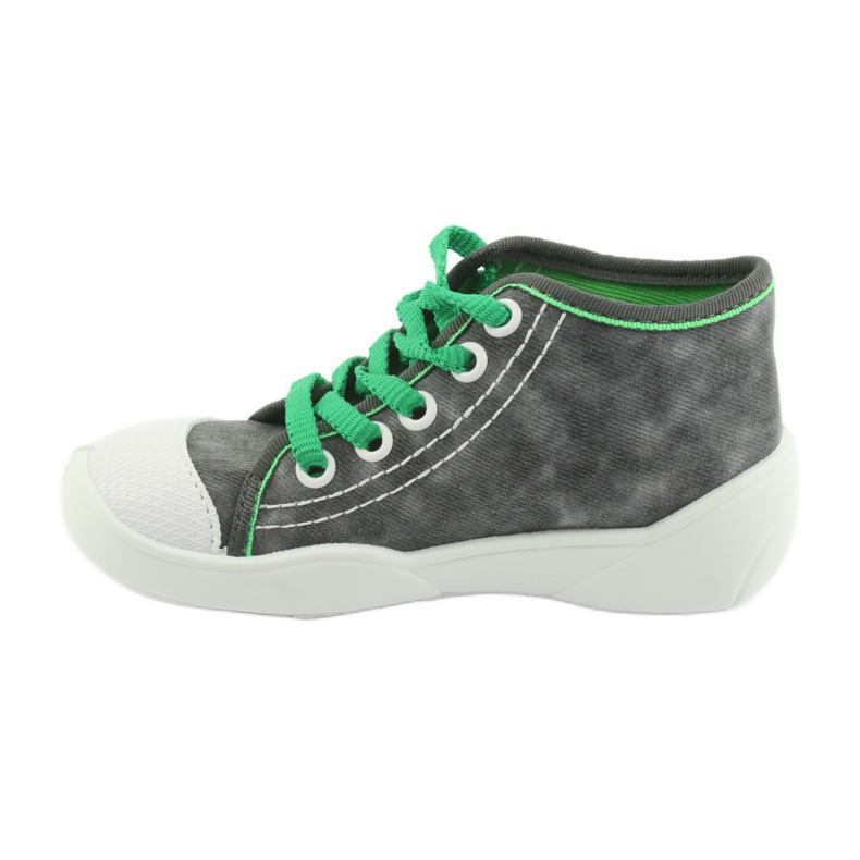 Befado children's shoes 218P053 grey green 2 Befado children's shoes 218P053 grey green 2