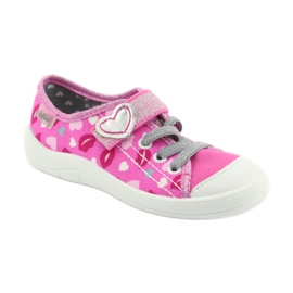 Befado children's shoes 251X123 white pink grey 1