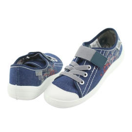Befado children's shoes 251Y116 white navy blue 3 Befado children's shoes 251Y116 white navy blue 3