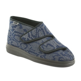 Befado women's shoes pu 986D009 blue navy blue 2