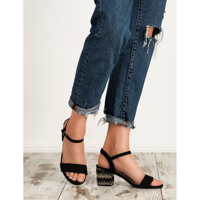 SDS Sandals On A Bar black 1