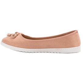 Comer Suede ballerinas pink 1