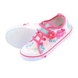 American Club Sneakers Mouth American leather insole white brown pink 5