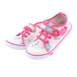 American Club Sneakers Mouth American leather insole white brown pink 3