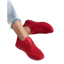 SHELOVET Textile Sport Shoes red 1 SHELOVET Textile Sport Shoes red 1