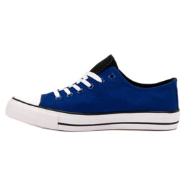 SHELOVET Low Sneakers blue 1 SHELOVET Low Sneakers blue 1