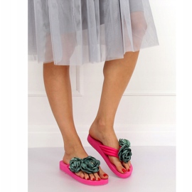 Fuchsia flip-flops TS-33 Rose pink 2
