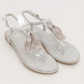 Gray Flip-flops 7263 Gray grey 2