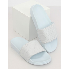 Blue foam slippers J10761 Blue 2 Blue foam slippers J10761 Blue 2