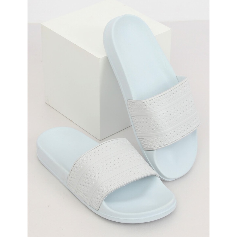 Blue foam slippers J10761 Blue 2 Blue foam slippers J10761 Blue 2