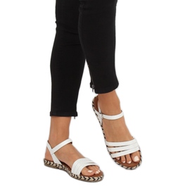 White women's sandals M531 White 1