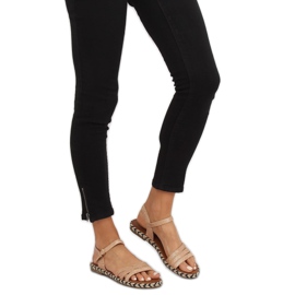 Champagne women's sandals M531 Champagne multicolored pink 1