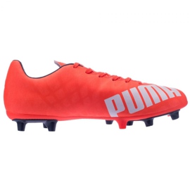 red puma football boots