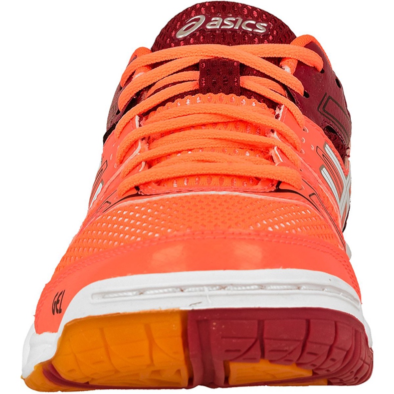 Asics Gel-Rocket 7 W B455N-0601 volleyball shoes multicolored orange 2 Asics Gel-Rocket 7 W B455N-0601 volleyball shoes multicolored orange 2