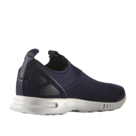 Adidas Originals Zx Flux Smooth Slip On W S78958 shoes navy blue 2 Adidas Originals Zx Flux Smooth Slip On W S78958 shoes navy blue 2