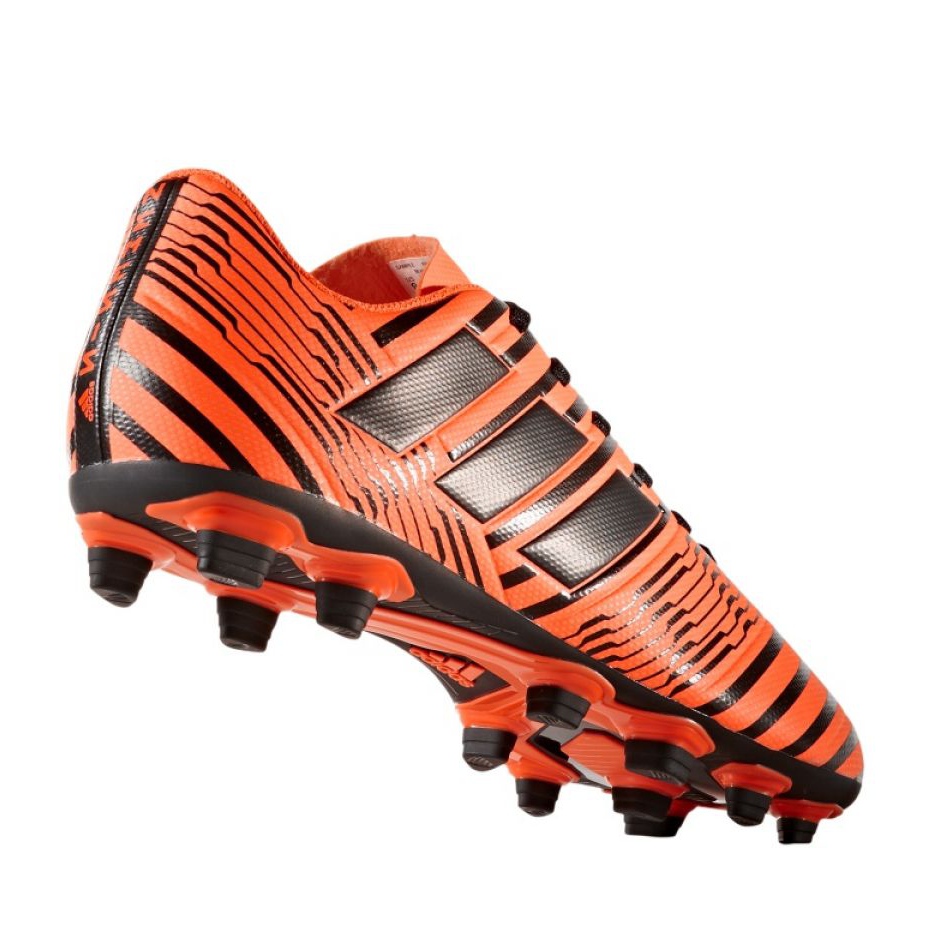 Orange nemeziz football boots discount