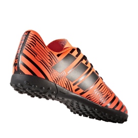 Adidas Nemeziz 17.4 Tf Jr S82471 football boots orange orange 1