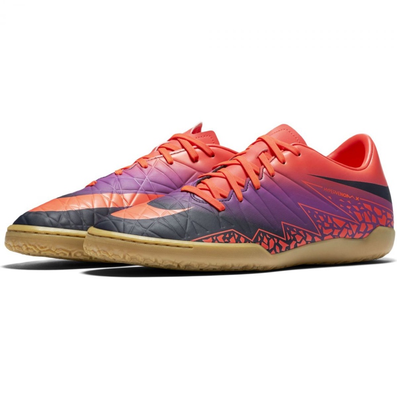 Indoor shoes Nike Hypervenom Phelon Ii Ic M 749898-845 multicolored orange 2