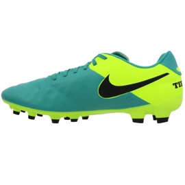 Nike Tiempo Genio Ii Fg M 819213-307 football shoes black blue 2