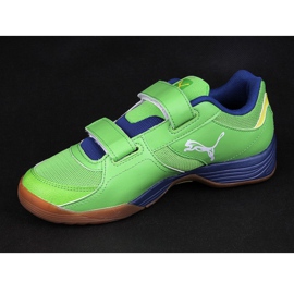 Indoor shoes Puma Vellum Iii V Jr 102662 06 green 1