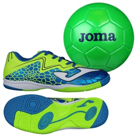Indoor shoes Joma Super Copa In Jr SCJS.805.IN multicolored green 1
