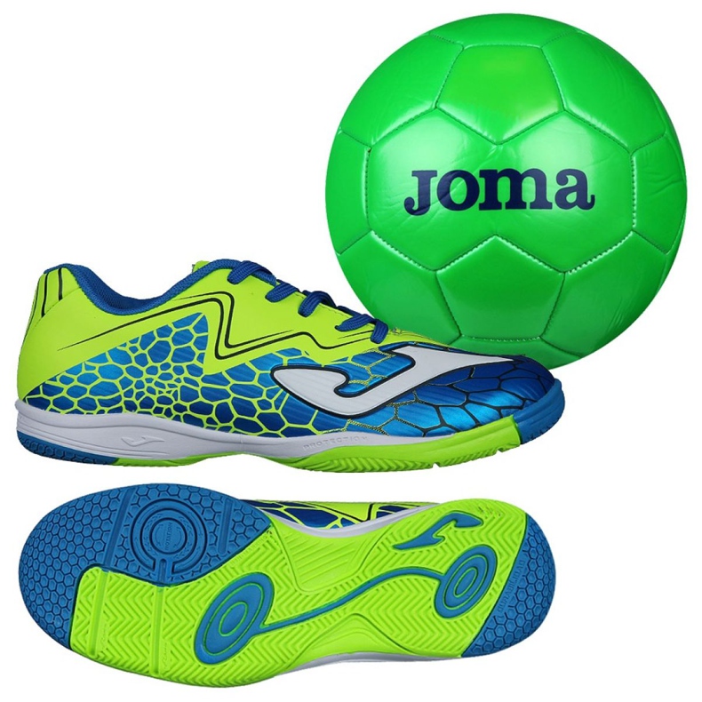 Indoor shoes Joma Super Copa In Jr SCJS.805.IN multicolored green 1