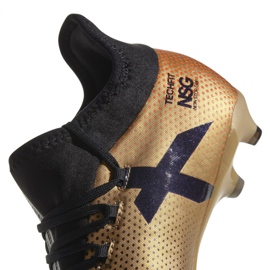 Adidas X 17.1 Fg Jr CP8977 football boots golden 2