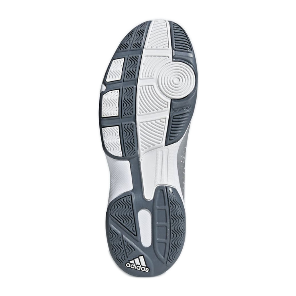 Adidas Essence M BB6342 handball shoes blue silver - KeeShoes
