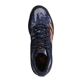 Adidas Ligra 5 M BB6124 volleyball shoes navy blue navy blue 2