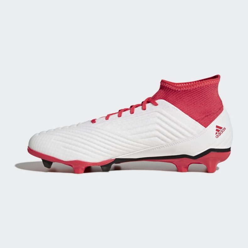 Adidas Predator 18.3 Fg M CM7667 football boots white white 1 Adidas Predator 18.3 Fg M CM7667 football boots white white 1