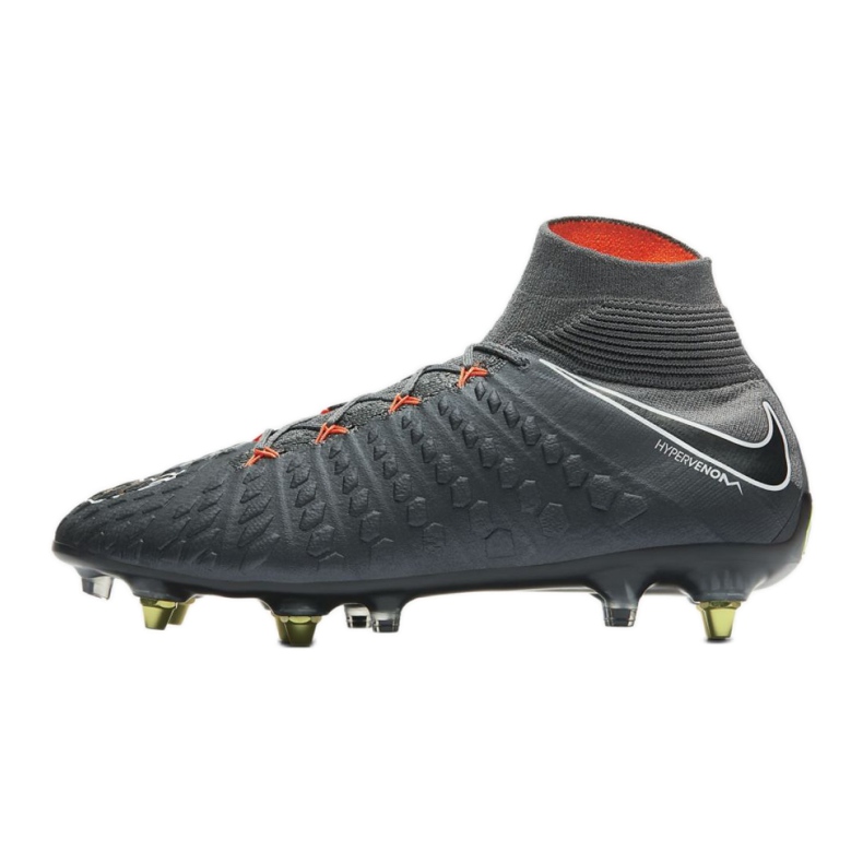 Nike Hypervenom Phantom 3 Elite Df Fg Ac M AH7269-081 football boots grey grey 1