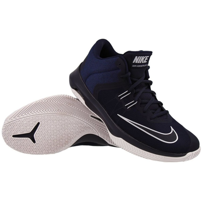 Basketball shoes Nike Air Versitile Ii 921692-401 navy blue black 2