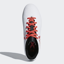 Adidas X 17.4 FxG Jr CP9015 football boots multicolored white 1