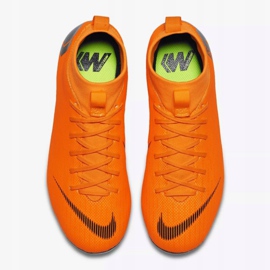 Nike Mercurial Superfly 6 Academy Gs Mg Jr AH7337-810 football shoes multicolored orange 2