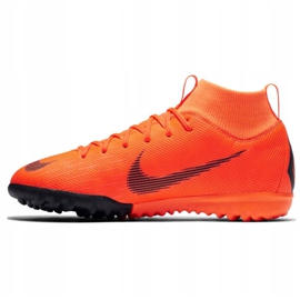 Nike Mercurial SuperflyX 6 Academy Gs Tf Jr AH7344-810 soccer shoes orange orange 1