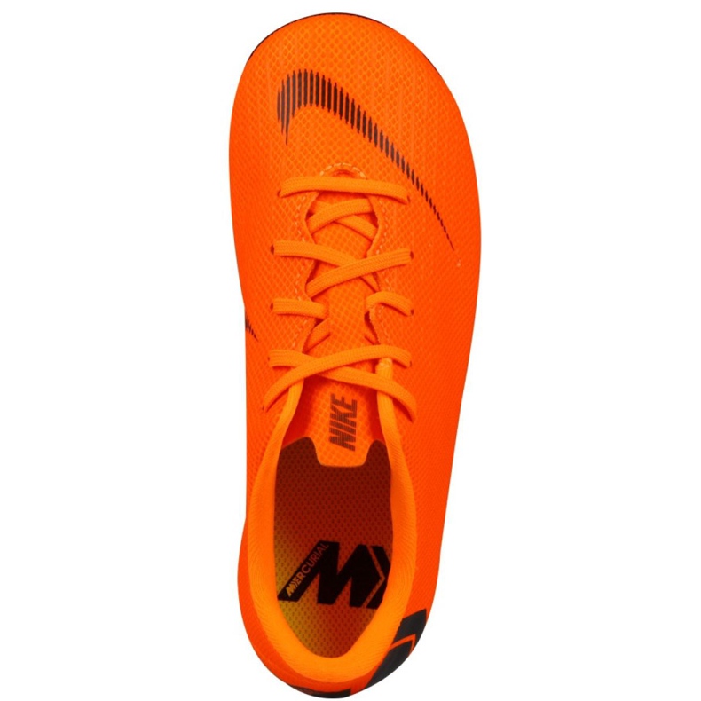 Nike Mercurial Vapor 12 Academy Ps Mg Jr AH7349-810 football shoes orange orange 1