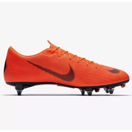 Nike Mercurial Vapor 12 Academy Sg Pro M AH7376-810 soccer shoes orange orange 1