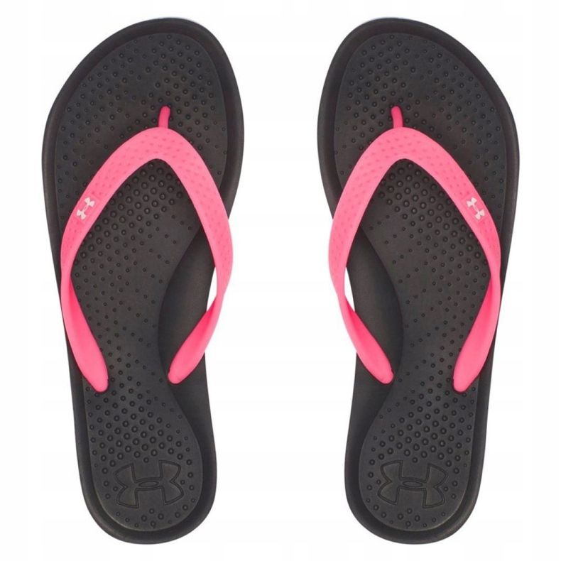 Under Armour Under Armor Atlantic Dune W 1252540-006 slippers black pink 1