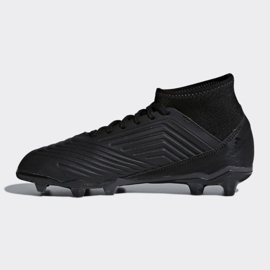 Football boots adidas Predator 18.3 Fg Jr CP9055 black black - KeeShoes