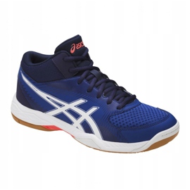 Asics Gel Task M B703Y 4901 volleyball shoes multicolored blue 2